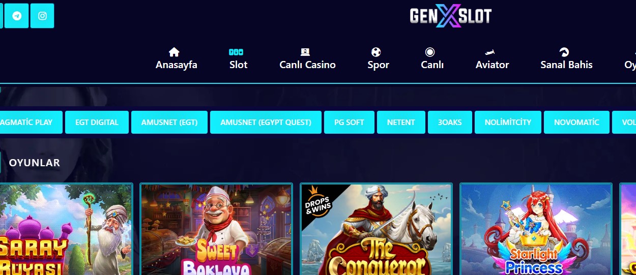 Genxslot Adresi