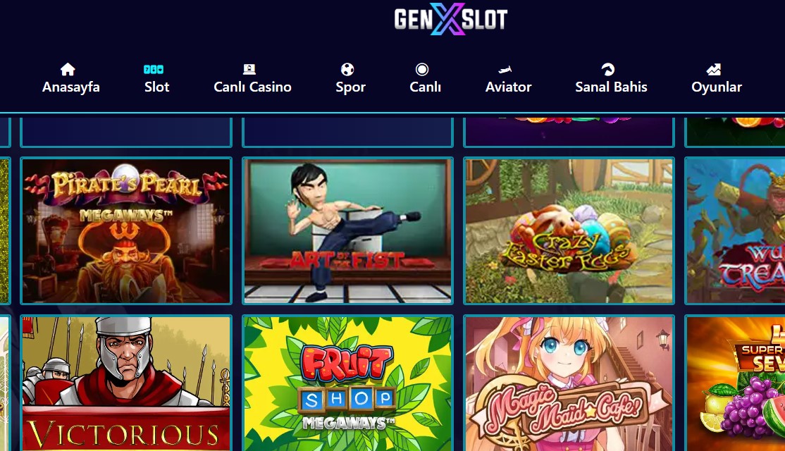 Genxslot Giriş Sayfası