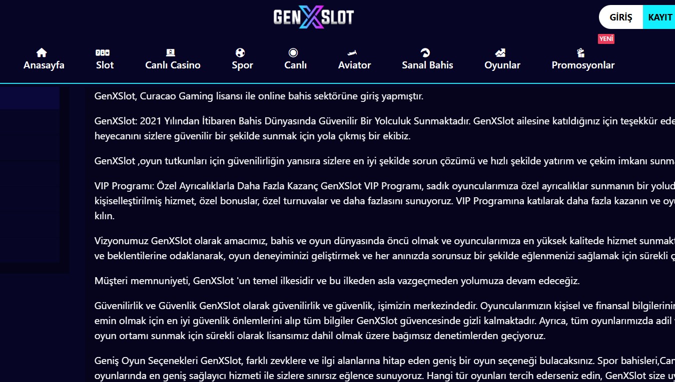 Genxslot İnstagram
