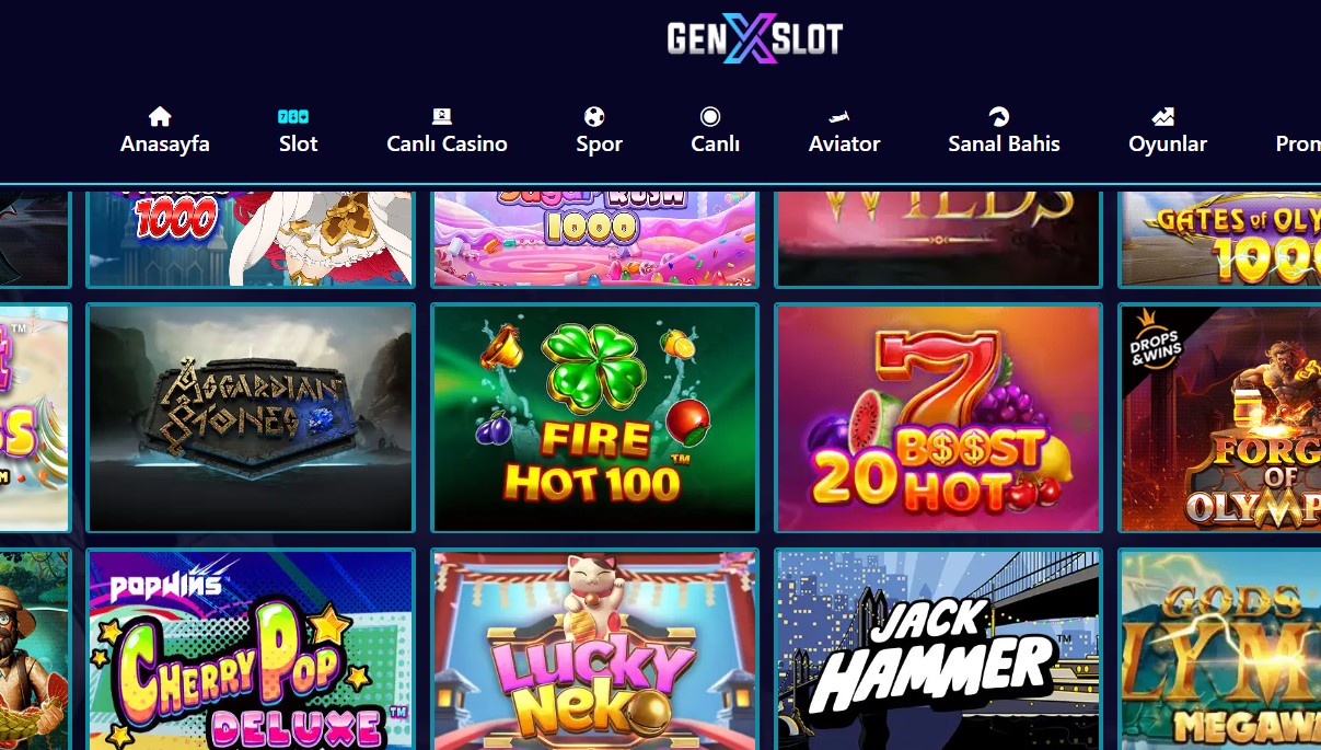 Genxslot Yeni Giriş